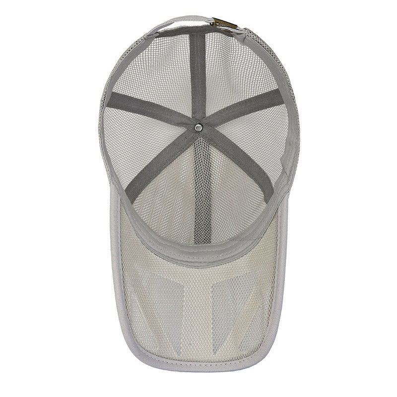 Thin Sunscreen Baseball Breathable Net Peaked Cap