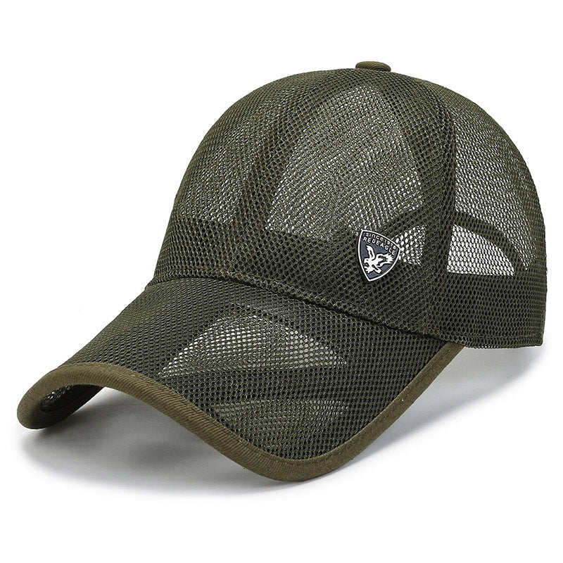 Thin Sunscreen Baseball Breathable Net Peaked Cap