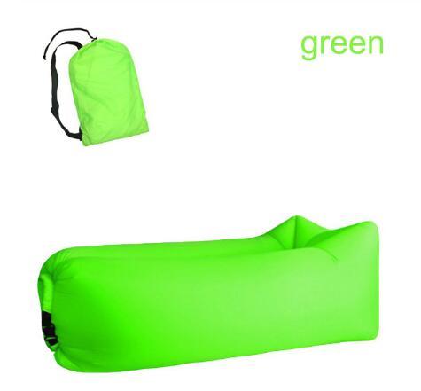 Outdoor Air Sofa Fast Inflatable Laybag Hangout Lounger Beach Air Bed Folding Sleeping Bag Lazy Sofa Lazy Air Sofa