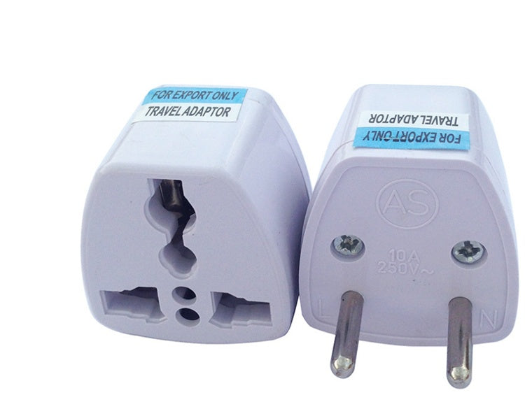 European Standard Adapter Socket Change Over Plug European Standard Round Flat Power Plug