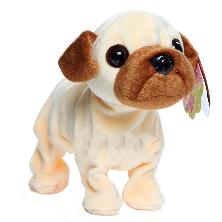 Voice Control Plush Mechanical Dog Doll