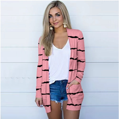 Women's Printed Cardigan Jacket