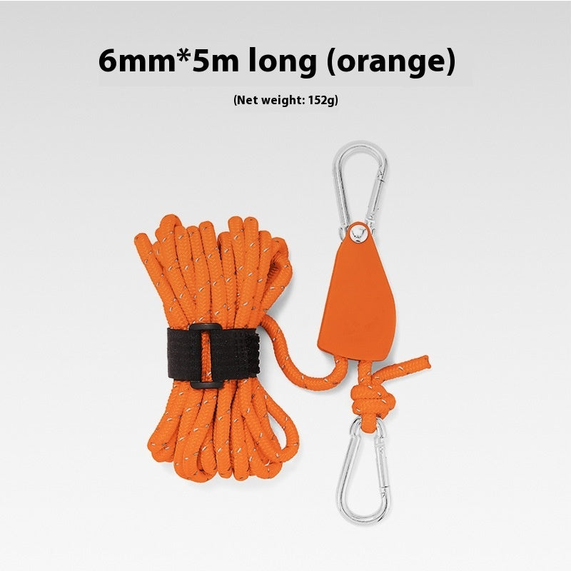 Outdoor Pulley Adjuster Tent Fixator