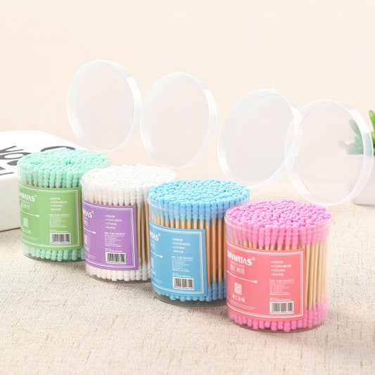 Colored cotton swab cotton stick box packing ear