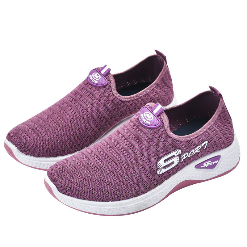 Casual Breathable Sports Shoes Single Shoes