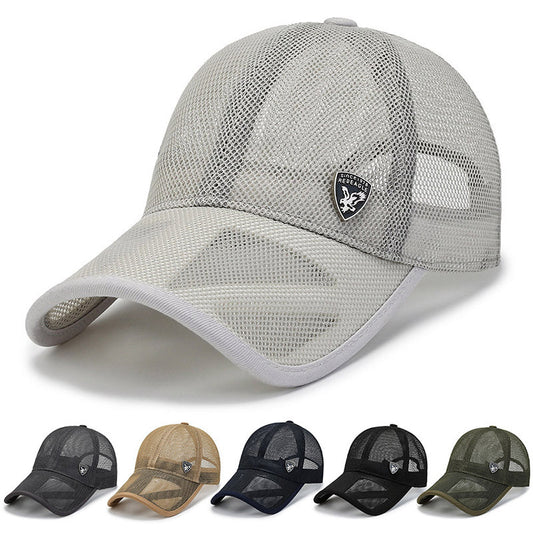 Thin Sunscreen Baseball Breathable Net Peaked Cap