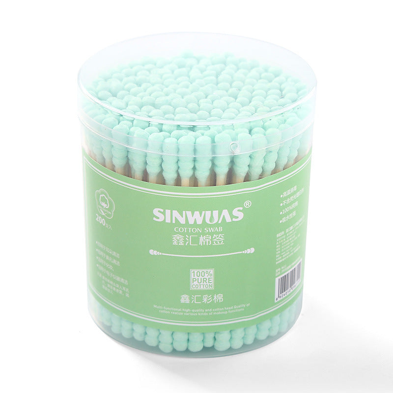 Colored cotton swab cotton stick box packing ear