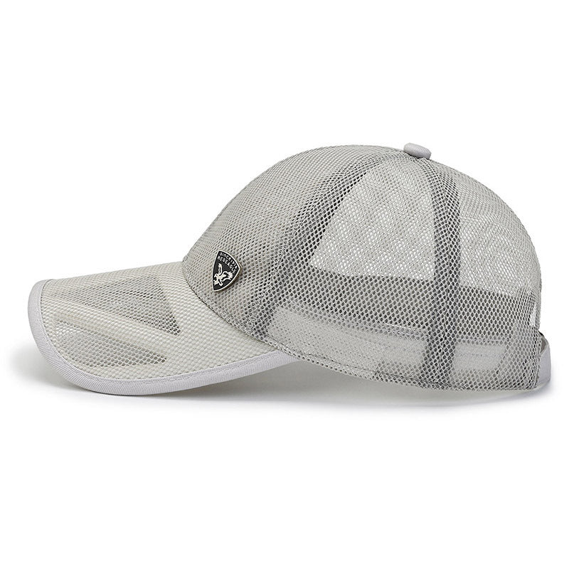 Thin Sunscreen Baseball Breathable Net Peaked Cap