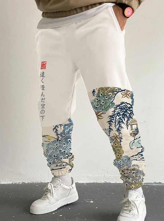 Flag Series Over Plus Plus Size Casual Pants