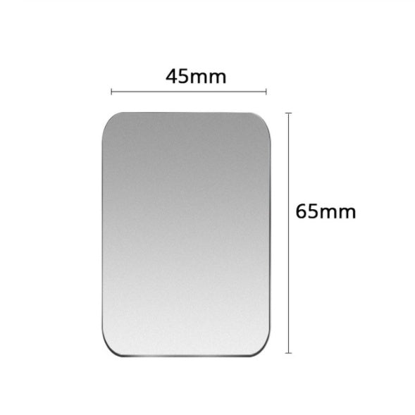 Car magnetic mobile phone bracket iron sheet