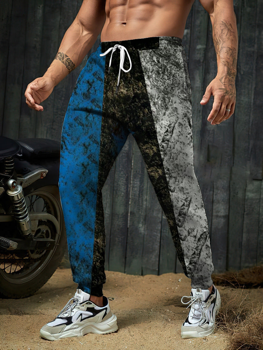 3D Digital Printing Men's Trousers Sports Pants