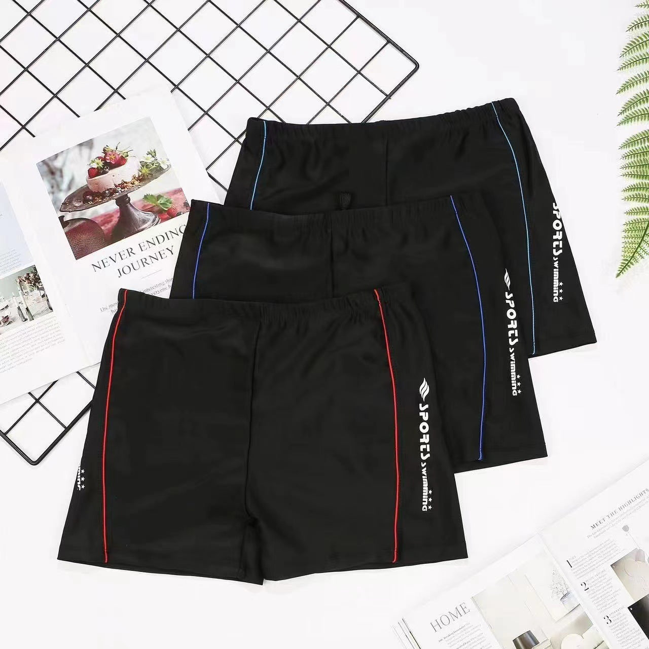 Comfortable Boxer Pants With Extra Fat And Quick Drying