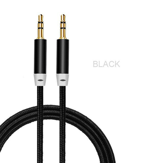 Mobile Phone Aux Knitting Audio Earphone Cable