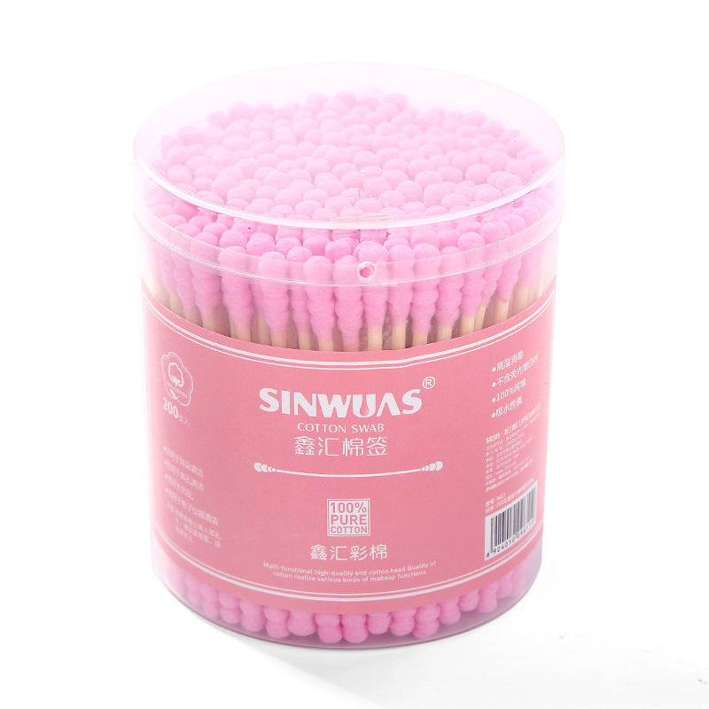 Colored cotton swab cotton stick box packing ear