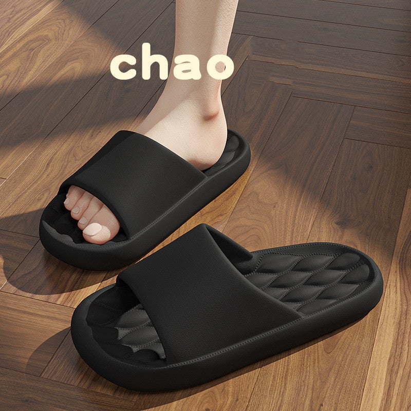 Household Anti-slip Home Bathroom Bath Large Slippers Female