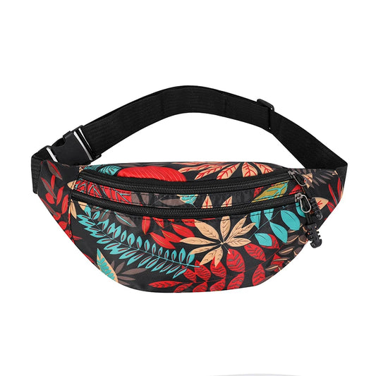 High Capacity Waist Bag Pack Purse Casual Large Phone Belt Bag Fashion Pouch Women's Travel Phone Bag Men Fanny Banana Bag Chest