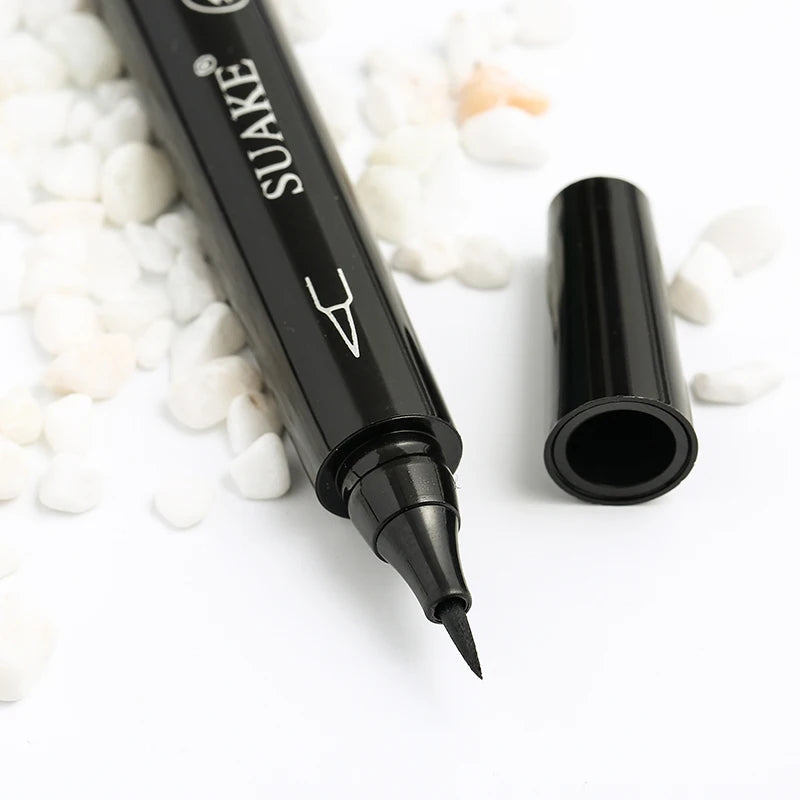 1Pcs Black Waterproof Quick Dry Eyeliner Liquid Long Lasting Anti-oil Eye Liner Pencil Natural Makeup Cosmetic Beauty Eyeliner