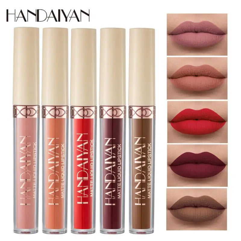 12 Color Professional Matte Lip Gloss Lasting Waterproof Liquid Lipstick Smooth Easy To Color Lips Dyeing Pigment Cosmetic TSLM1