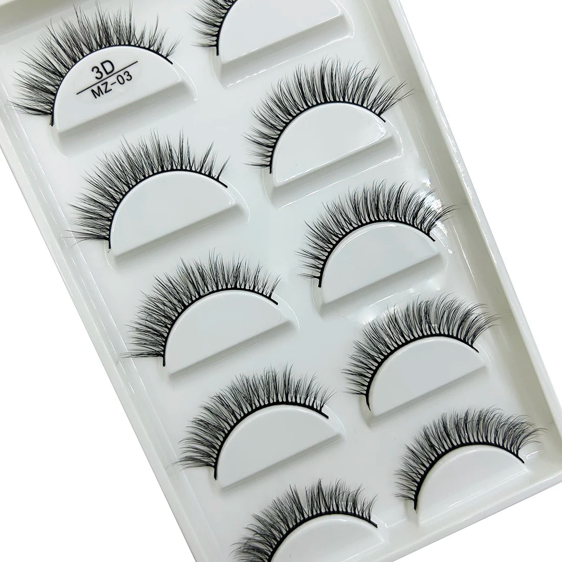 28 Style 5 Pairs 3D Natural Eyelash Mink False Eyelashes Makeup Fake Eye Lashes Faux Cilios Make Up Beauty Tools