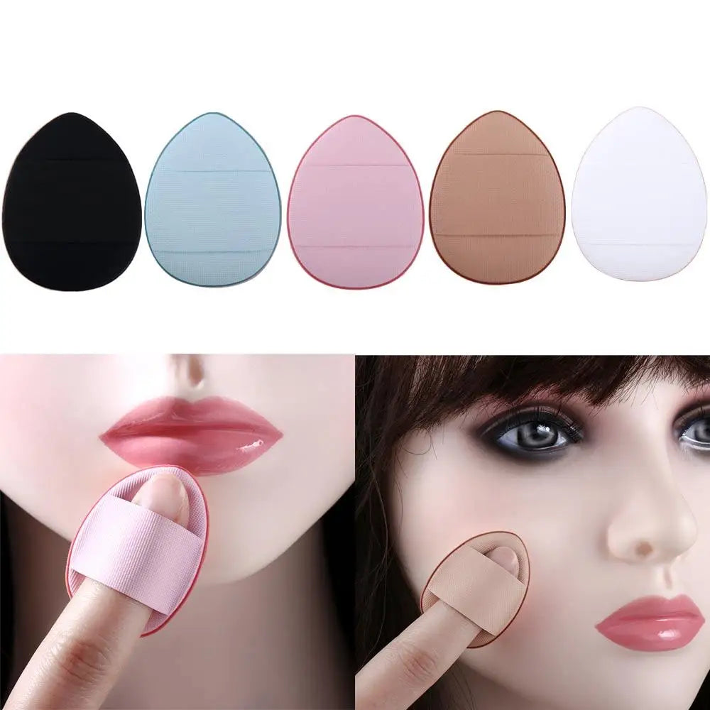 Foundation Tool Makeup Puff Tools Finger Shape Highlighter Blender Mini Size Cosmetic Puff Thumb Air Cushion Puff Sponge Puff