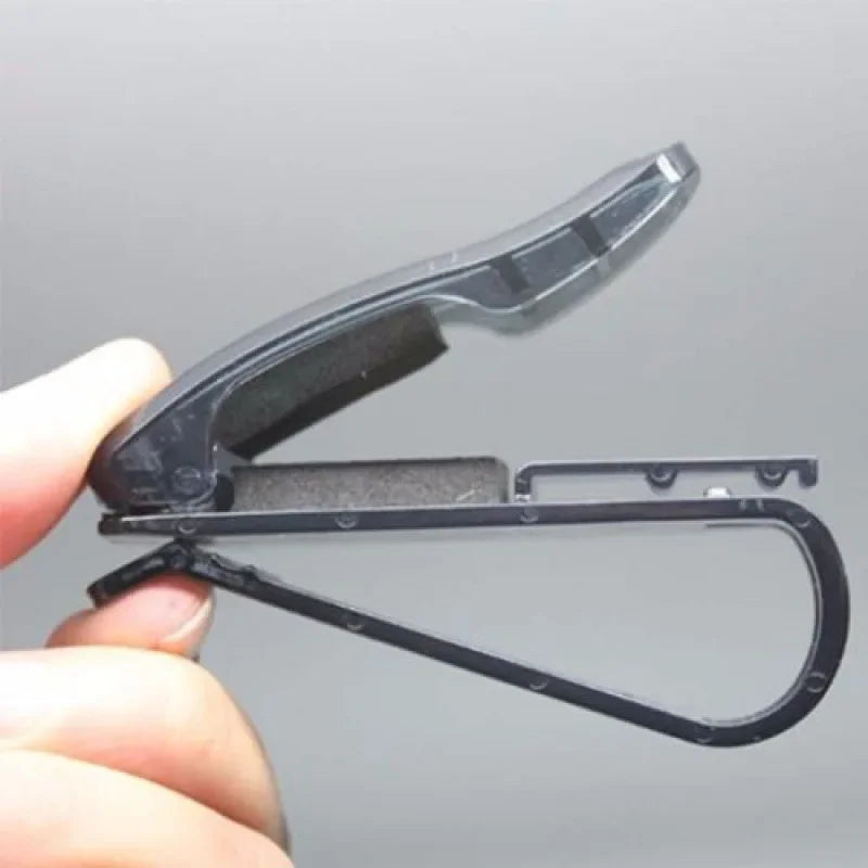 Car Glasses Fastener Clip Holder Auto Sun Visor Glasses Holder Sunglasses Clip Card Holder Eyeglasses Ticket Card Car Accessory