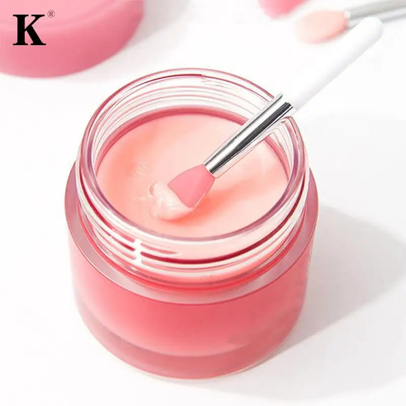 1/3Pcs Soft Silicone Lip Balms Lip Mask Brush With Sucker Dust Cover Lipstick Cosmetic Makeup Brushes Lipstick Brush Storage Box