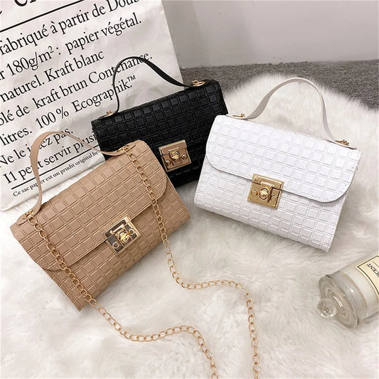 Vintage Women PU Leather Shoulder Underarm Bag Casual Ladies Solid Color Small Purse Handbag Female Mini Subaxillary Bags Clutch