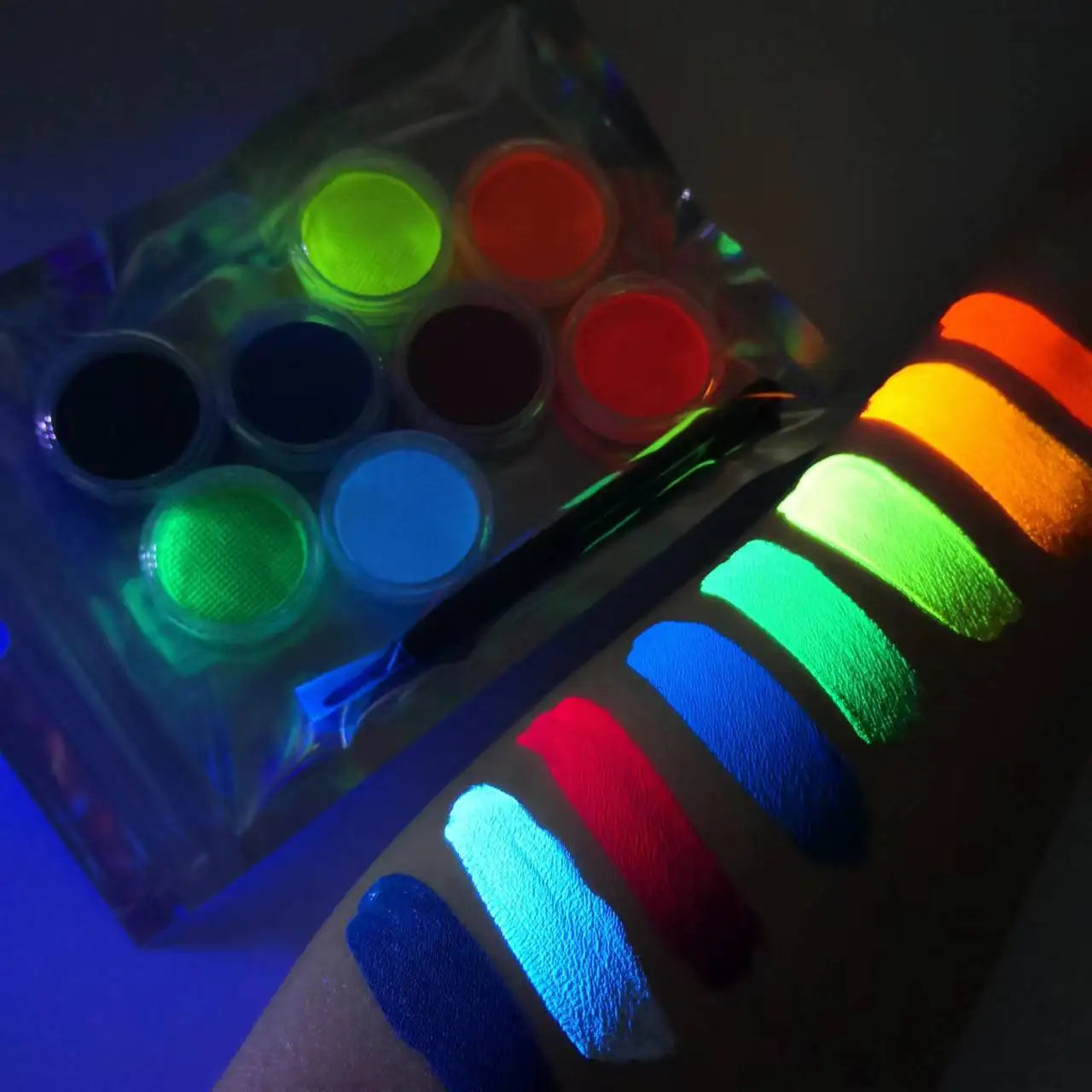 Makeup Pigment Paint Pastel Neon UV Hydra Eyeliner Cosmetics Vegan Eye Cake Liner 3g