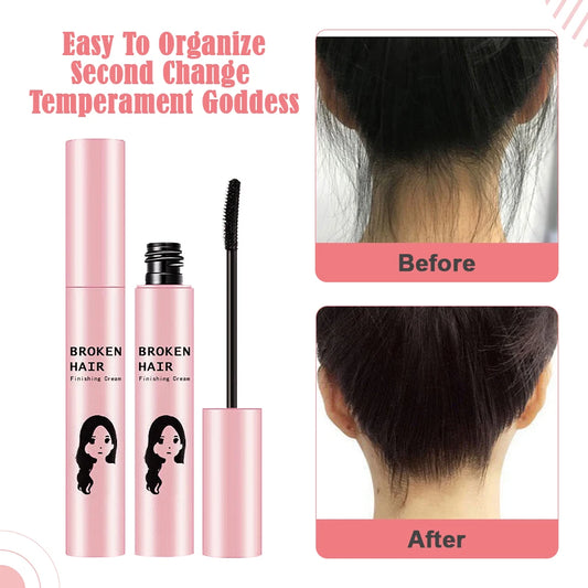 20ml Broken Hair Finishing Stick Hair Frizz Softening Cream Hair Smoothing Cream Fixed Untidy Hair Finishing Stick Styling Gel