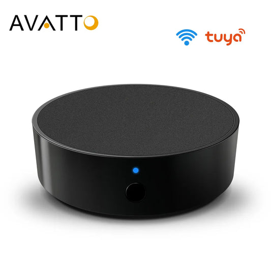 جهاز تحكم عن بعد AVATTO Tuya WiFi IR لتلفزيون مكيف الهواء، جهاز تحكم عن بعد عالمي بالأشعة تحت الحمراء للمنزل الذكي لـ Alexa، Google Home