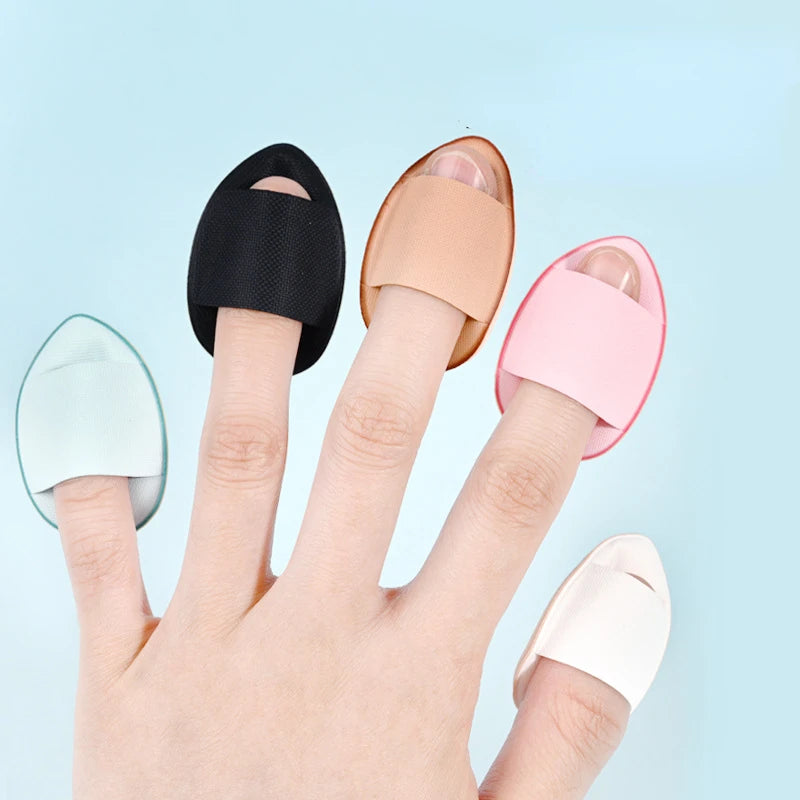 Powder Puff Mini Finger Small Air Cushion Powder Drops Concealer Magic Tool Makeup Small Powder Puff