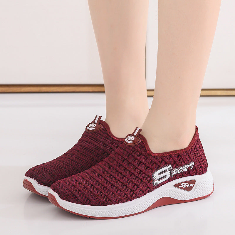 Casual Breathable Sports Shoes Single Shoes