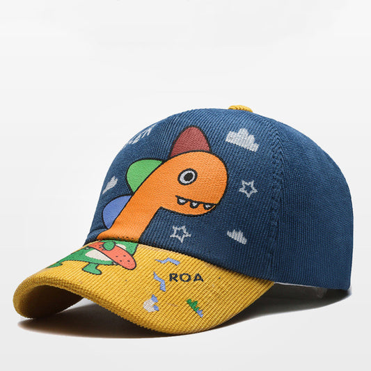 Little Dinosaur Children's Baseball Cap Cute Cartoon Color Matching