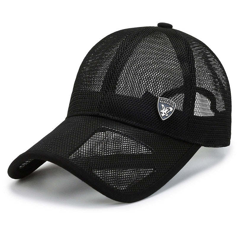 Thin Sunscreen Baseball Breathable Net Peaked Cap