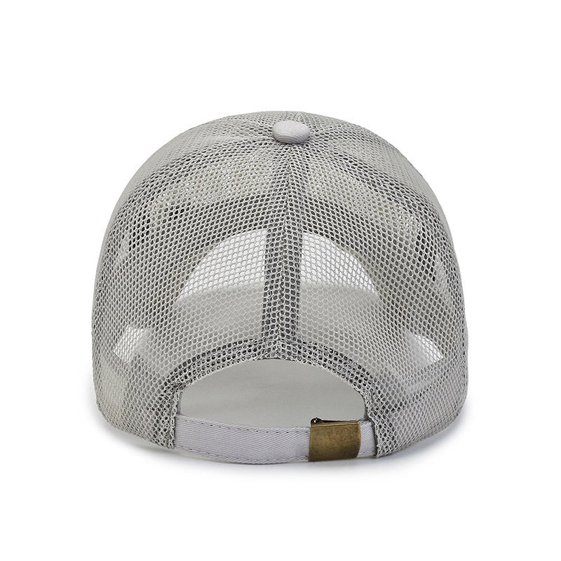 Thin Sunscreen Baseball Breathable Net Peaked Cap