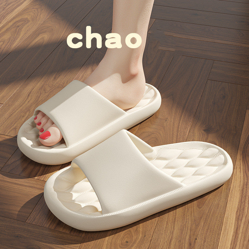 Household Anti-slip Home Bathroom Bath Large Slippers Female