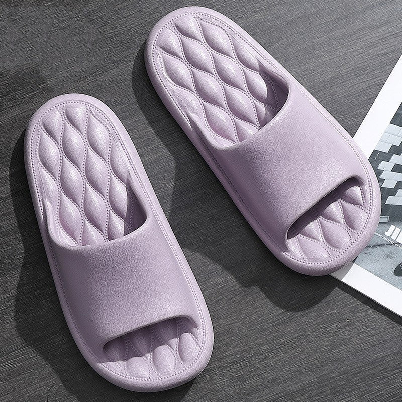 Household Anti-slip Home Bathroom Bath Large Slippers Female